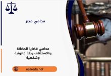 محامي قضايا الحضانة والاستئناف