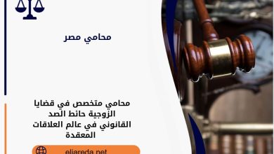 محامي متخصص في قضايا الزوجية