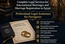 Foreign Marriage Lawyer in Egypt