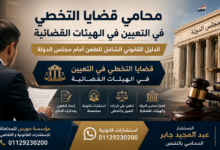 محامي قضايا التخطي في التعيين في الهيئات القضائية 